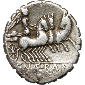 Roman Republic, C. Naevius Balbus 79 BC, Denar Serratus, Rome