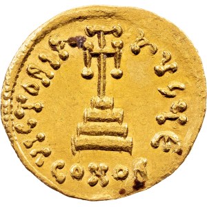 Heraclius and Heraclius Constantinus, Solidus 613-638, Constantinople