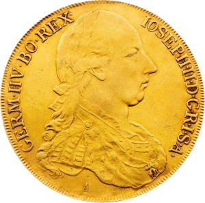 Joseph II., 4 Dukat 1786, A, Vienna