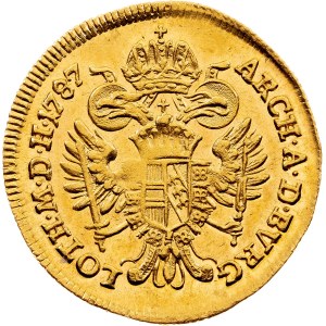 Joseph II., 1 Dukat 1787, F, Hall