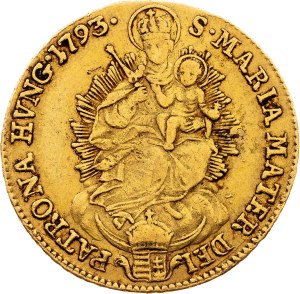 Franz I. (II.), 1 Dukat 1793, Kremnitz