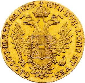 Franz I. (II.), 1 Dukat 1823, B, Kremnitz