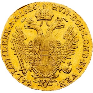 Franz I. (II.), 1 Dukat 1826, B, Kremnitz