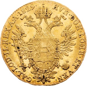 Franz I. (II.), 1 Dukat 1829, A, Vienna