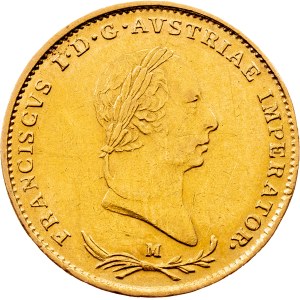 Franz I. (II.), 1/2 Sovrano 1831, M, Milan