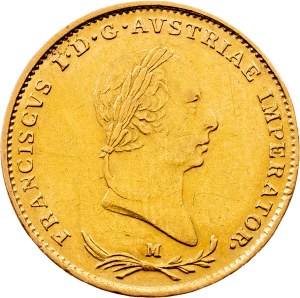 Franz I. (II.), 1/2 Sovrano 1831, M, Milan