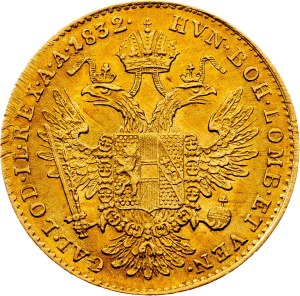 Franz I. (II.), 1 Dukat 1832, A, Vienna