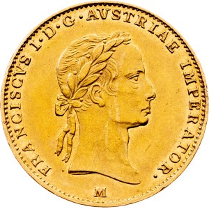 Franz I. (II.), 1/2 Sovrano 1835, M, Milan