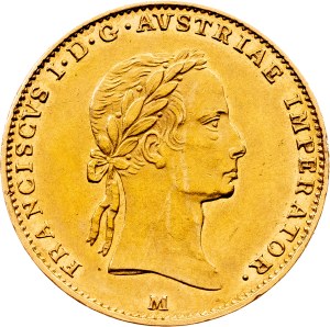 Franz I. (II.), 1/2 Sovrano 1835, M, Milan