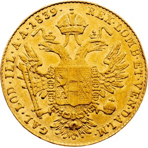 Ferdinand V., 1 Dukat 1839, B, Kremnitz