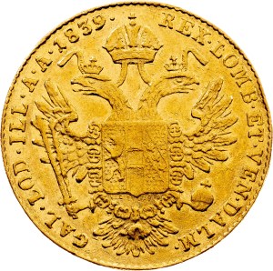 Ferdinand V., 1 Dukat 1839, B, Kremnitz