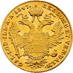 Ferdinand V., 1 Dukat 1847, E, Karlsburg