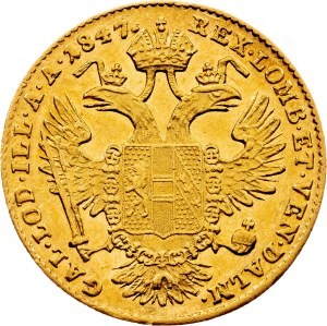 Ferdinand V., 1 Dukat 1847, E, Karlsburg