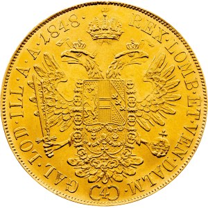 Ferdinand V., 4 Dukat 1848, A, Vienna