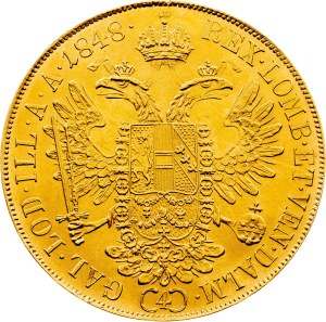 Ferdinand V., 4 Dukat 1848, A, Vienna
