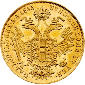 Franz Joseph I., 1 Dukat 1855, A, Vienna