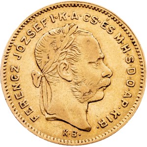 Franz Joseph I., 4 Forint 1880, KB, Kremnitz
