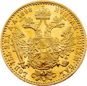 Franz Joseph I., 1 Dukat 1898, Vienna
