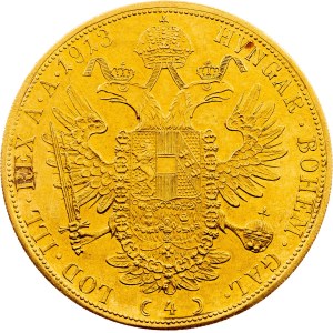 Franz Joseph I., 4 Dukat 1913, Vienna