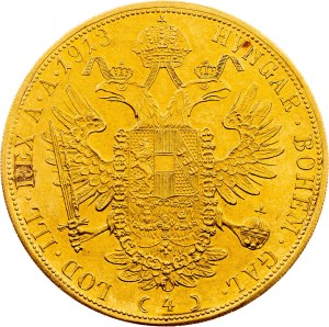 Franz Joseph I., 4 Dukat 1913, Vienna
