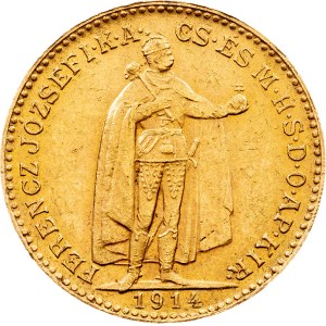 Franz Joseph I., 20 Korona 1914, KB, Kremnitz