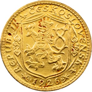 Czechoslovakia, 1 Dukat 1926, Kremnitz