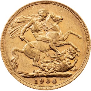 Australia, 1 Sovereign 1904, S, Sydney