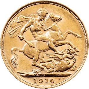 Australia, 1 Sovereign 1910, S, Sydney