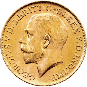 Australia, 1 Sovereign 1917, M, Melbourne