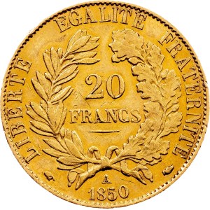 France, 20 Francs 1850, A, Paris