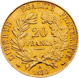 France, 20 Francs 1850, A, Paris