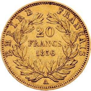 France, 20 Francs 1856, A, Paris