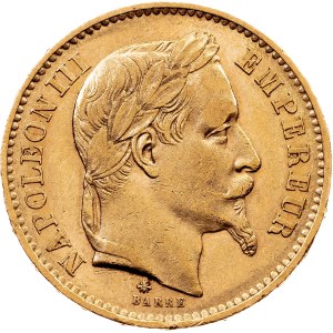 France, 20 Francs 1868, A, Paris