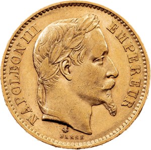 France, 20 Francs 1868, A, Paris