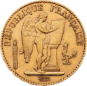 France, 20 Francs 1877, A, Paris