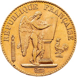 France, 20 Francs 1894, A, Paris