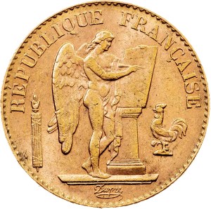 France, 20 Francs 1897, A, Paris