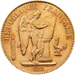 France, 20 Francs 1898, A, Paris