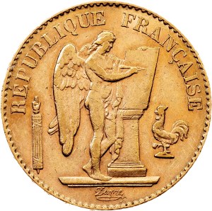 France, 20 Francs 1898, A, Paris