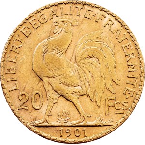 France, 20 Francs 1901, Paris