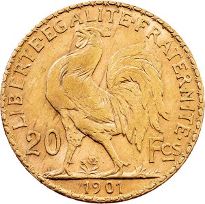 France, 20 Francs 1901, Paris