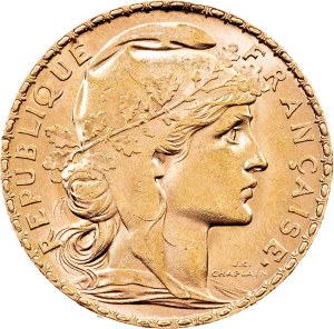 France, 20 Francs 1907, Paris