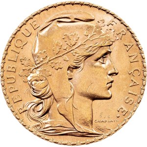 France, 20 Francs 1908, Paris