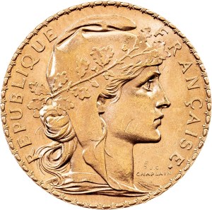 France, 20 Francs 1908, Paris