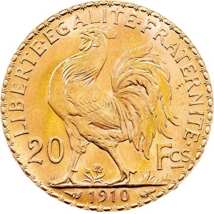 France, 20 Francs 1910, Paris
