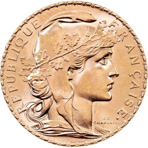 Frankreich, 20 Francs 1910, Paris