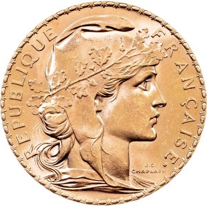 Frankreich, 20 Francs 1910, Paris