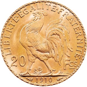 Frankreich, 20 Francs 1910, Paris