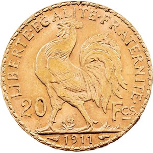 France, 20 Francs 1911, Paris