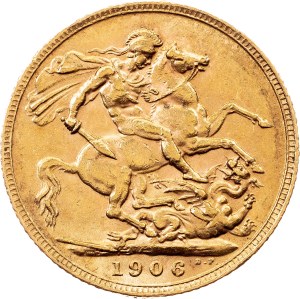 Great Britain, 1 Sovereign 1906, London